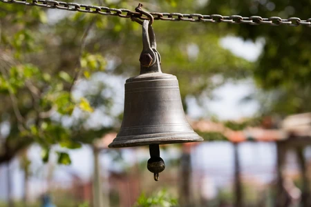 Hanging Bell in Nature