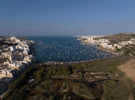 Scenic Coastal Harbor