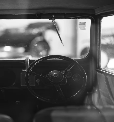 Vintage Car Interior
