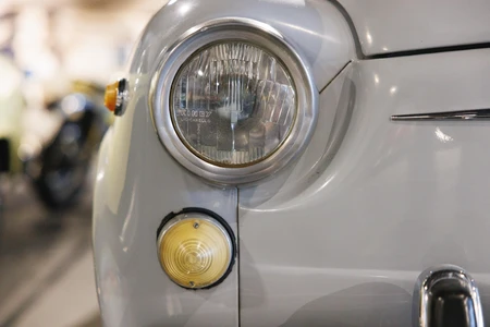 Close-Up of a Vintage Car