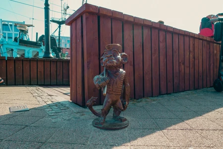 Bronze Statue of a Monkey
