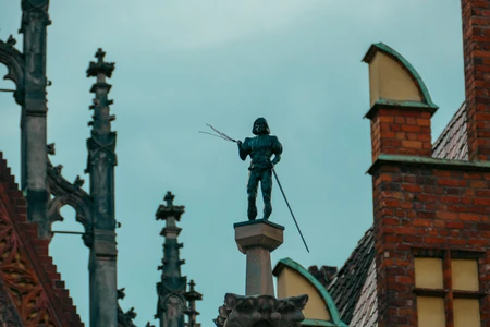Gothic Architecture Statue