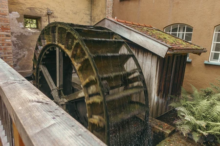 Old Mill Water Wheel