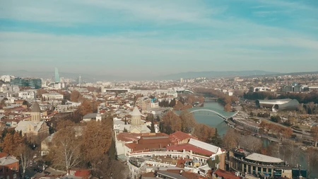 Cityscape Aerial View