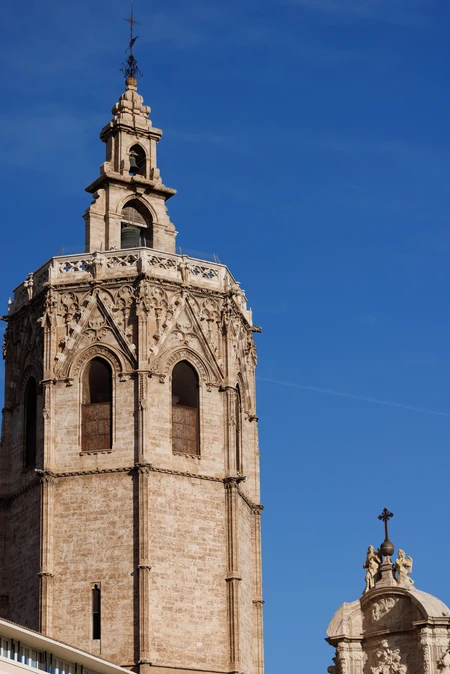 Historic Tower Against Blue Sky