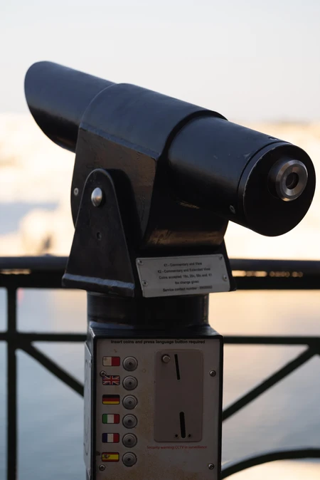 Scenic Coin-Operated Binoculars