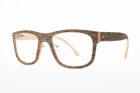 Stylish Wooden Frame Glasses