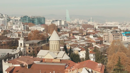 Panoramic Urban Landscape