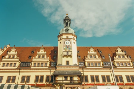 Historic Building with Clock Tower