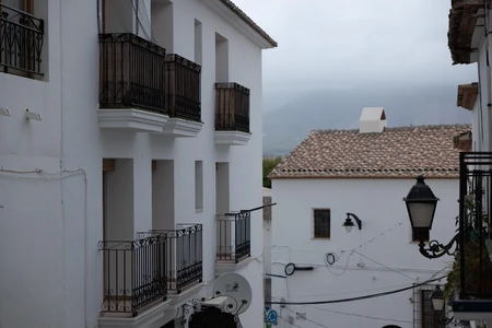 Serene Village Street