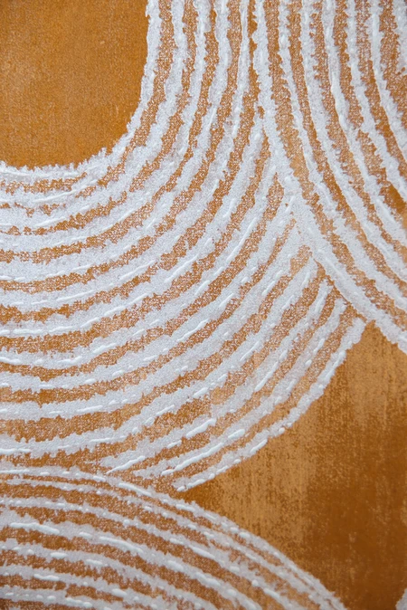 Abstract White Waves
