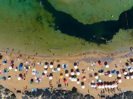 Aerial Beach View