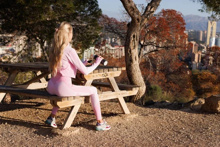 Leisure Break Overlooking the City