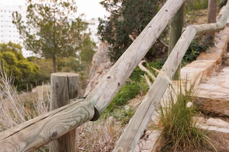 Rustic Wooden Fence