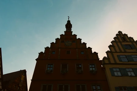 Historic Building Silhouette