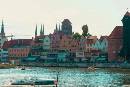 Colorful Waterfront Architecture