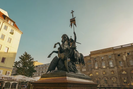 Historic City Square Statue