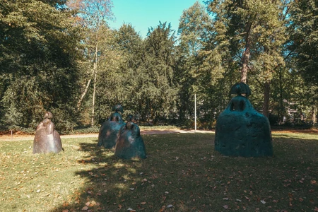 Sculptures in a Park
