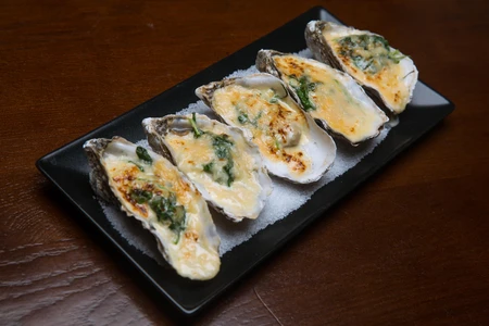 Cheese Baked Oysters