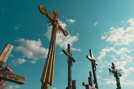 Crosses Against the Sky