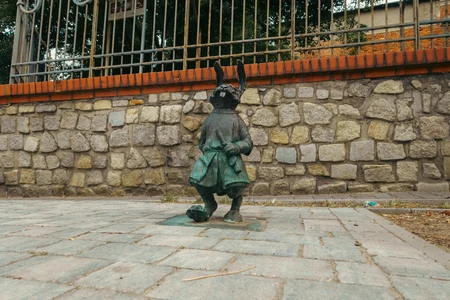 Quirky Rabbit Statue