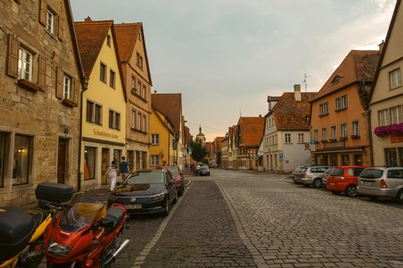 Charming European Street View