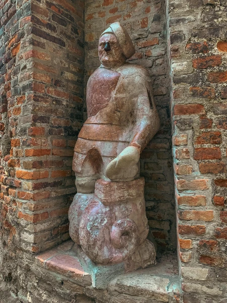 Ancient Brick Statue