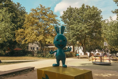 Playground Sculpture in Park