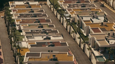 Aerial View of Modern Residential Complex