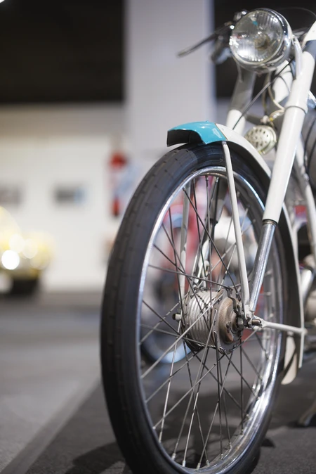 Vintage Bicycle Close-Up