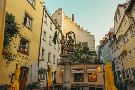 Charming European Alleyway