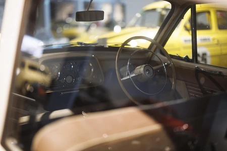 Vintage Car Interior