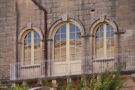 Historic Stone Building Facade