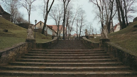 Historic Stone Staircase