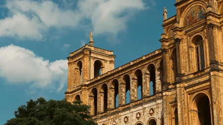 Historic Architecture Against Blue Sky