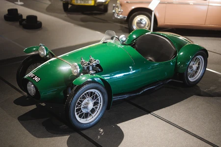 Vintage Racing Car Exhibit