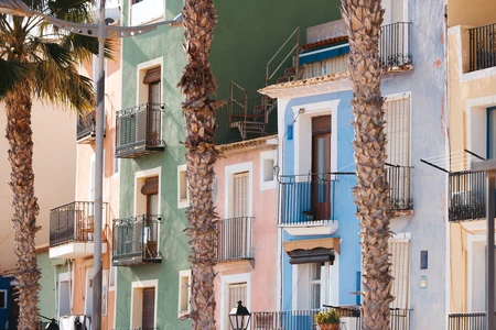 Colorful Mediterranean Architecture