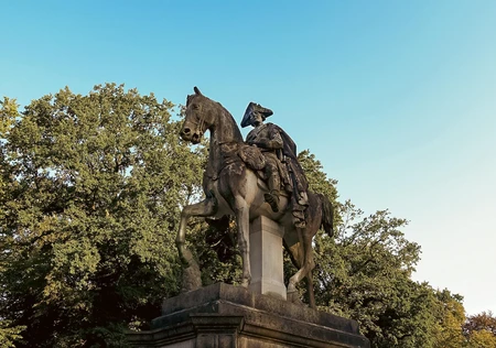 Historic Statue in Park