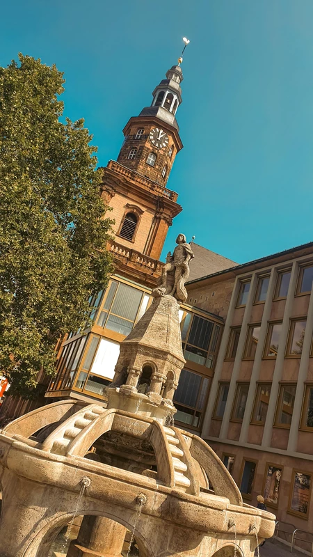 Historic Fountain and Clock Tower