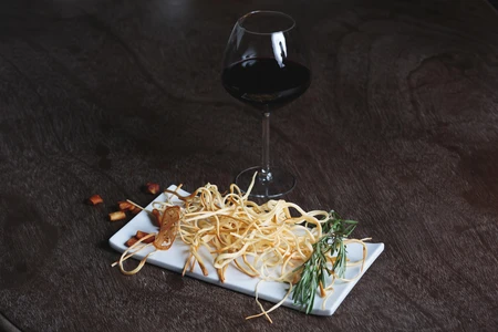 Elegant Wine and Pasta