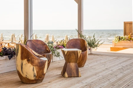 Seaside Wooden Lounge
