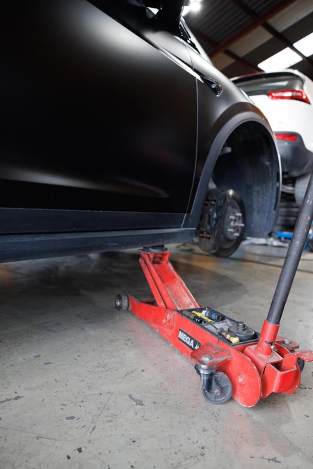 Car Maintenance Scene