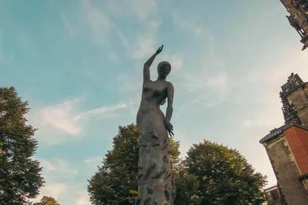 Statue in a Park
