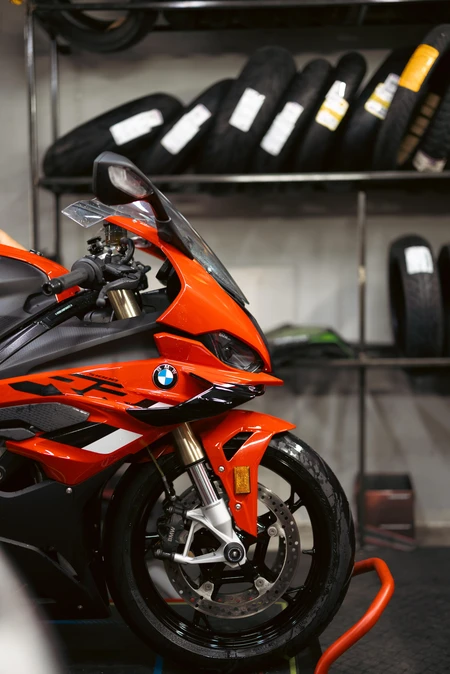 Vibrant Sport Motorcycle