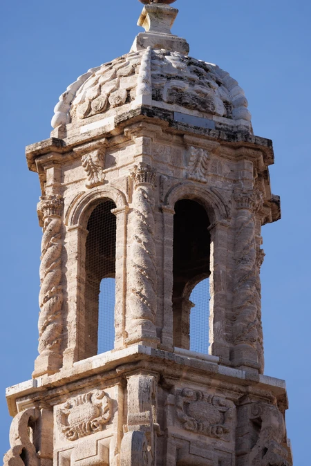 Ornate Stone Bell Tower