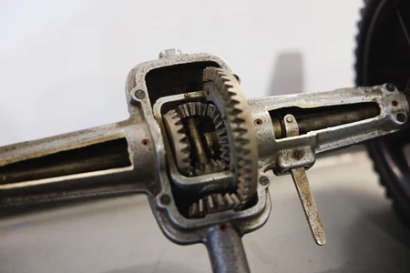 Close-up of Machine Gears