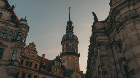 Historic Architecture at Dusk