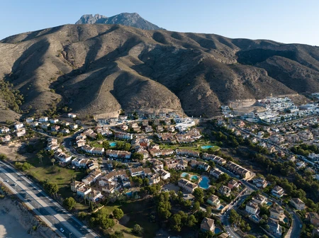 Aerial View of Residential Community