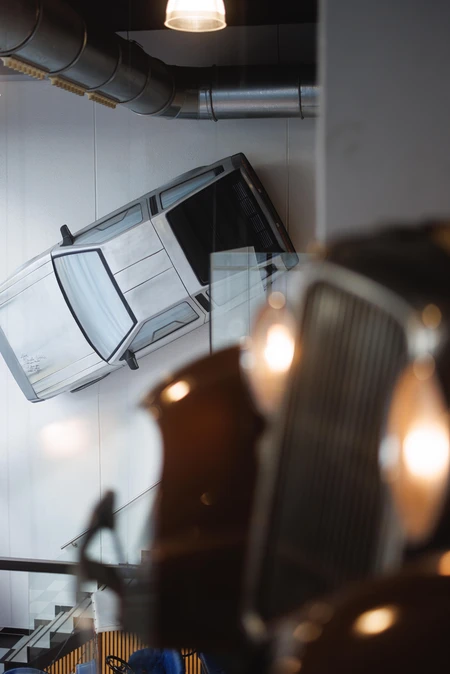 Futuristic Car Display