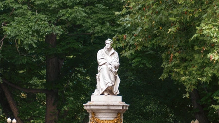 Statue in a Park